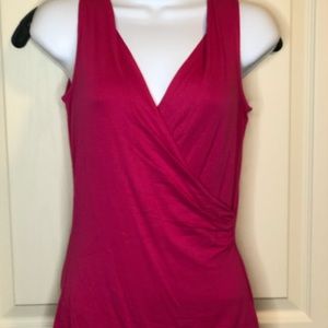 Saks Fifth Avenue Sleeveless Top. Pink.